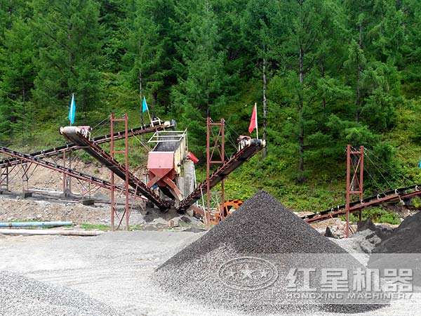 安徽再添高速公路項目，紅星砂石生產(chǎn)線勇?lián)笕? width=